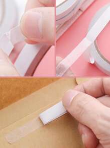 3入組素色雙面膠帶 - 白色 - 查看 6