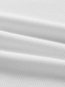 FeverCity Men Asymmetrical Neck Tank Top - White - View 4