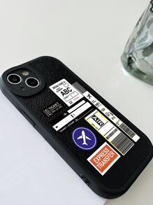 vỏ điện thoại hình máy bay - màu đen - Xem 3