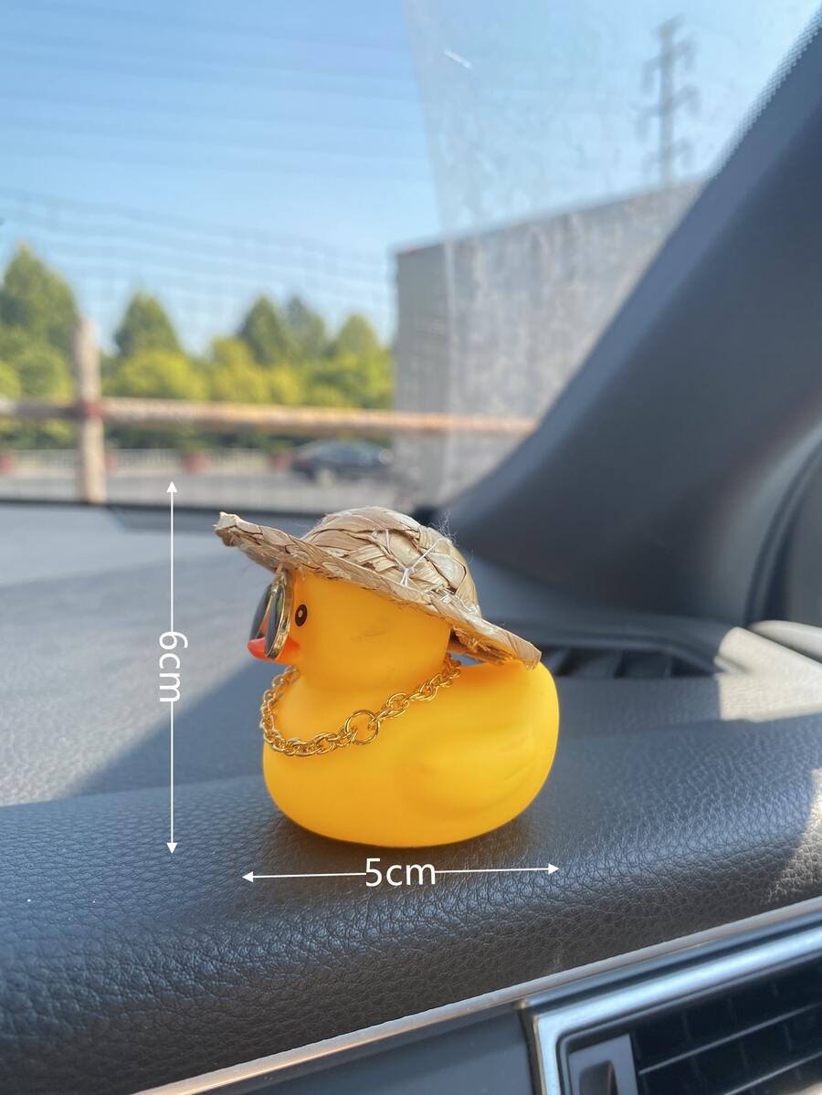 Cartoon Duck Design Car Ornament, Rubber Duck SHEIN USA