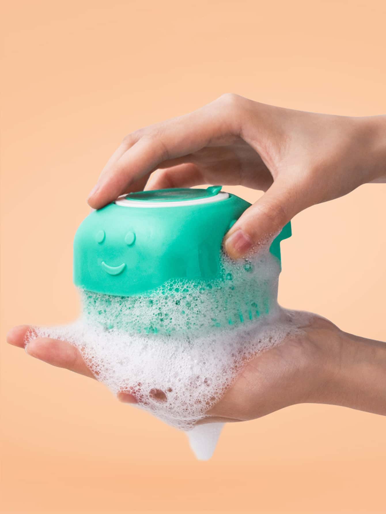 1入組矽膠寵物沐浴按摩刷