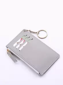 極簡主義卡片夾，輕量便攜，信用卡、身份證，適用於女性白領或作為假期、周年紀念、生日等禮物配件，ID卡片夾