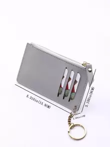 極簡主義卡片夾，輕量便攜，信用卡、身份證，適用於女性白領或作為假期、周年紀念、生日等禮物配件，ID卡片夾