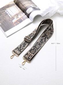 Dây đeo túi có họa tiết đồ họa Phụ kiện túi xách tay có thể điều chỉnh Phong cách bền bỉ dành cho tân binh & công nhân cổ trắng Dành cho các cô gái tuổi teen Phụ nữ sinh viên đại học Trang trí quà tặng Phụ kiện quà tặng - Nhiều màu - Xem 8