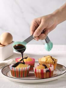 4pcs Random Color Measuring Spoon - Multicolor - View 1