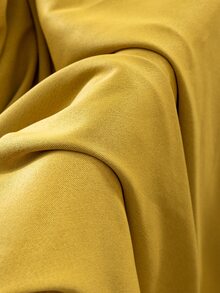 Solid Color Single Panel Blackout Curtain - Yellow - View 5