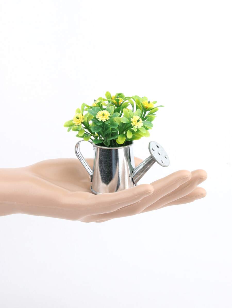 Cây trồng trong chậu nhân tạo 1pc - Nhiều màu - Xem 1