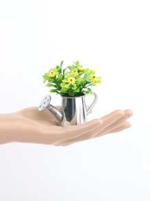 Cây trồng trong chậu nhân tạo 1pc - Nhiều màu - Xem 2