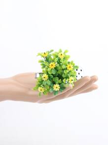 Cây trồng trong chậu nhân tạo 1pc - Nhiều màu - Xem 3