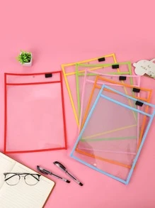 1 Stück Mappe mit Zufällige Farbe - Verschiedenfarbig - Übersicht 6