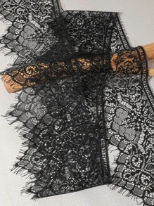 1pc DIY Lace Sewing Trim - Black - View 3