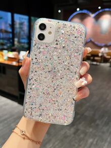 Glitter Luminous Phone Case - Multicolor - View 1