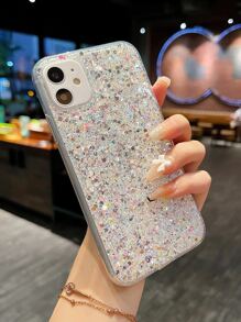 Glitter Luminous Phone Case - Multicolor - View 3