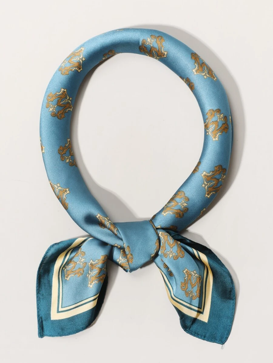 Hombres Pañuelo con estampado floral - Multicolor - Ver 1