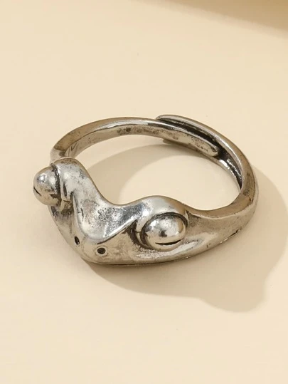 1pc Frog Design Ring Copper Jewelry