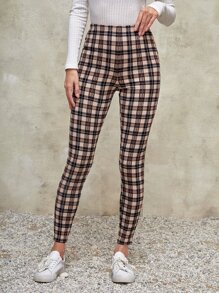 EMERY ROSE Quần tất nữ Sọc ca rô Sẵn sàng - Nhiều màu - Xem 1