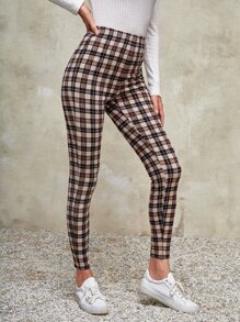 EMERY ROSE Quần tất nữ Sọc ca rô Sẵn sàng - Nhiều màu - Xem 3