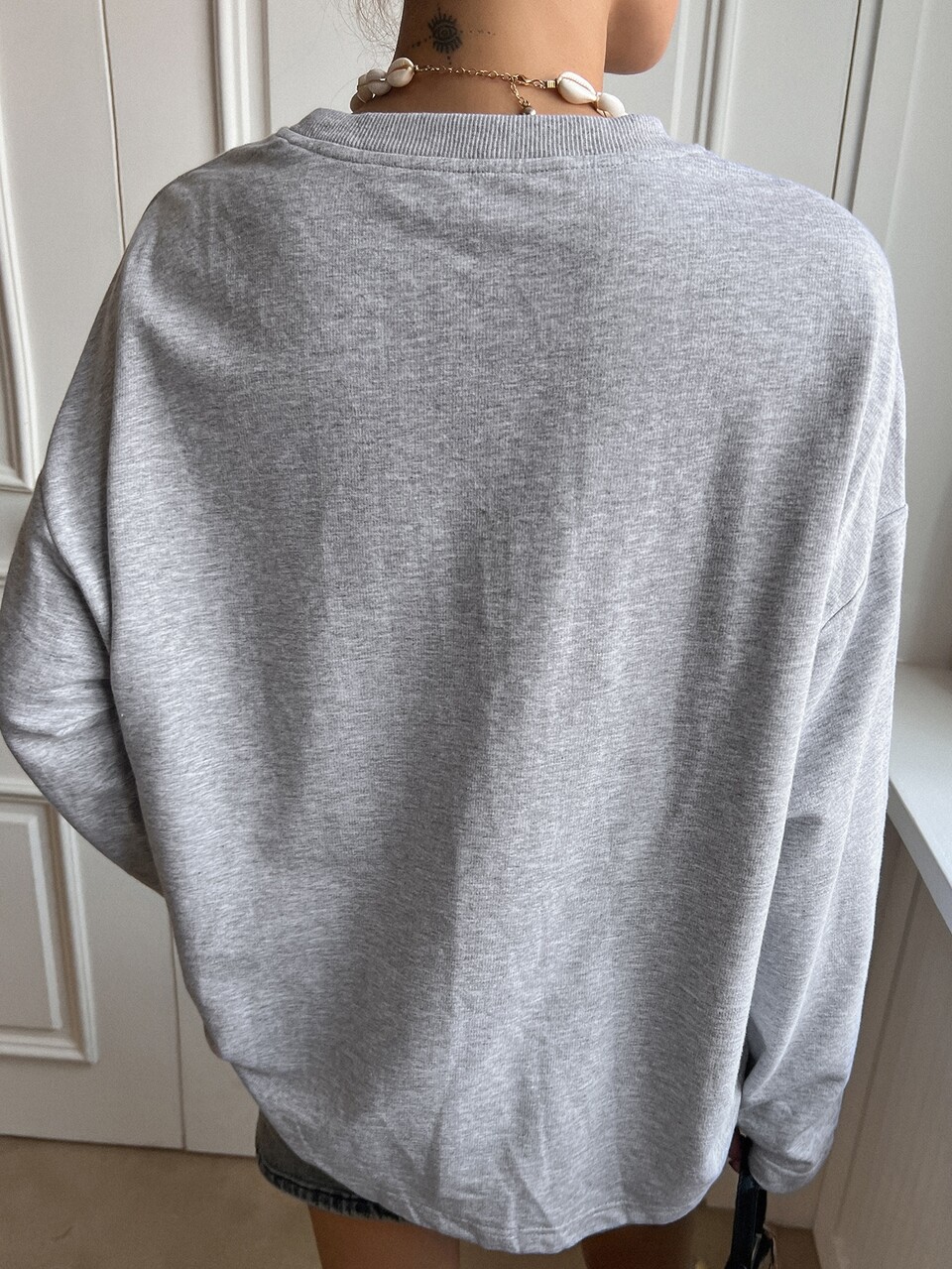 Slogan Graphic Drop Shoulder Tee