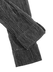 GENTILAND Loose Men's Semi-Sheer Mesh Long Sleeve Casual Shirt - Silver - View 5