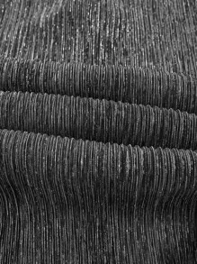 GENTILAND Loose Men's Semi-Sheer Mesh Long Sleeve Casual Shirt - Silver - View 6