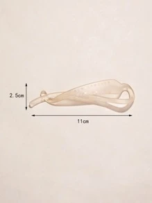 3入組極簡風格香蕉夾 - 彩色 - 查看 3