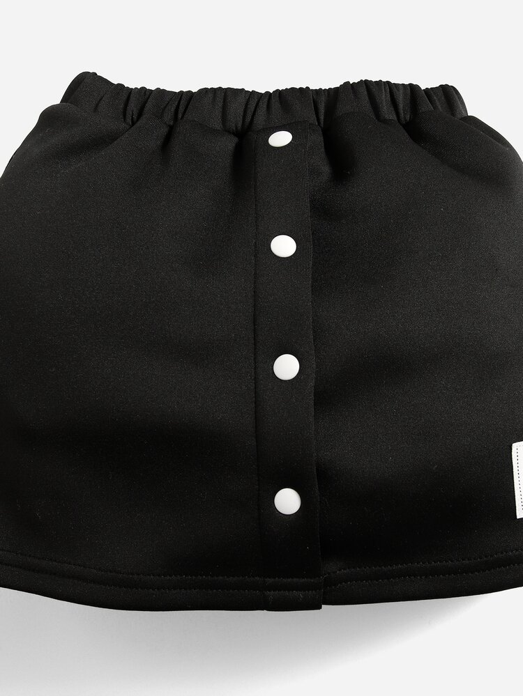 Baby Girl Two Tone Bomber Jacket & Skirt