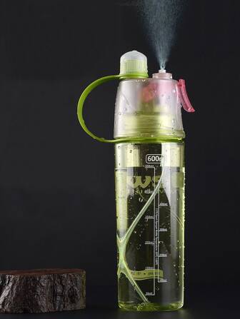 1pc Letter Graphic Clear Tumbler