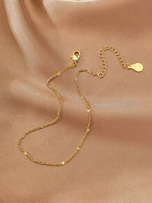 Solid Minimalist Anklet