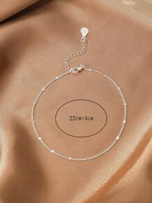 Solid Minimalist Anklet