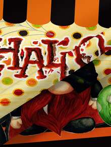 Mantel Halloween gnomo - Multicolor - Ver 4