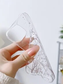 Floral Clear Phone Case - Multicolor - View 2