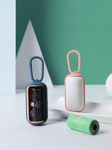 1入組隨機色垃圾袋分配器帶15入組垃圾袋 - 彩色 - 查看 8