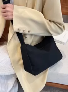 Túi đi học Hobo tối giản, nhẹ, giản dị dành cho doanh nhân dành cho sinh viên tốt nghiệp, nữ thanh thiếu niên, sinh viên năm nhất, sinh viên năm thứ hai, trung học cơ sở và trung học phổ thông, đại học và trung học, hoàn hảo cho các hoạt động ngoài trời, du lịch và trở lại trường học dành cho nữ sinh viên đại học nữ tuổi teen, tân binh & da trắng- Công nhân cổ áo Hoàn hảo cho Văn phòng, Đại học, Công việc, Kinh doanh, Đi làm, Ngoài trời, Du lịch, Đi chơi - màu đen - Xem 8