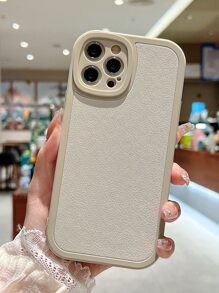 Solid Phone Case - Beige - View 1