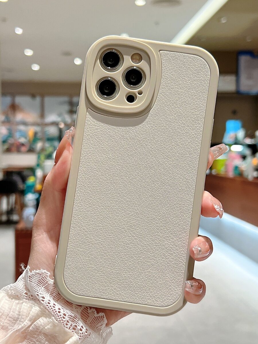 Solid Phone Case - Beige - View 1