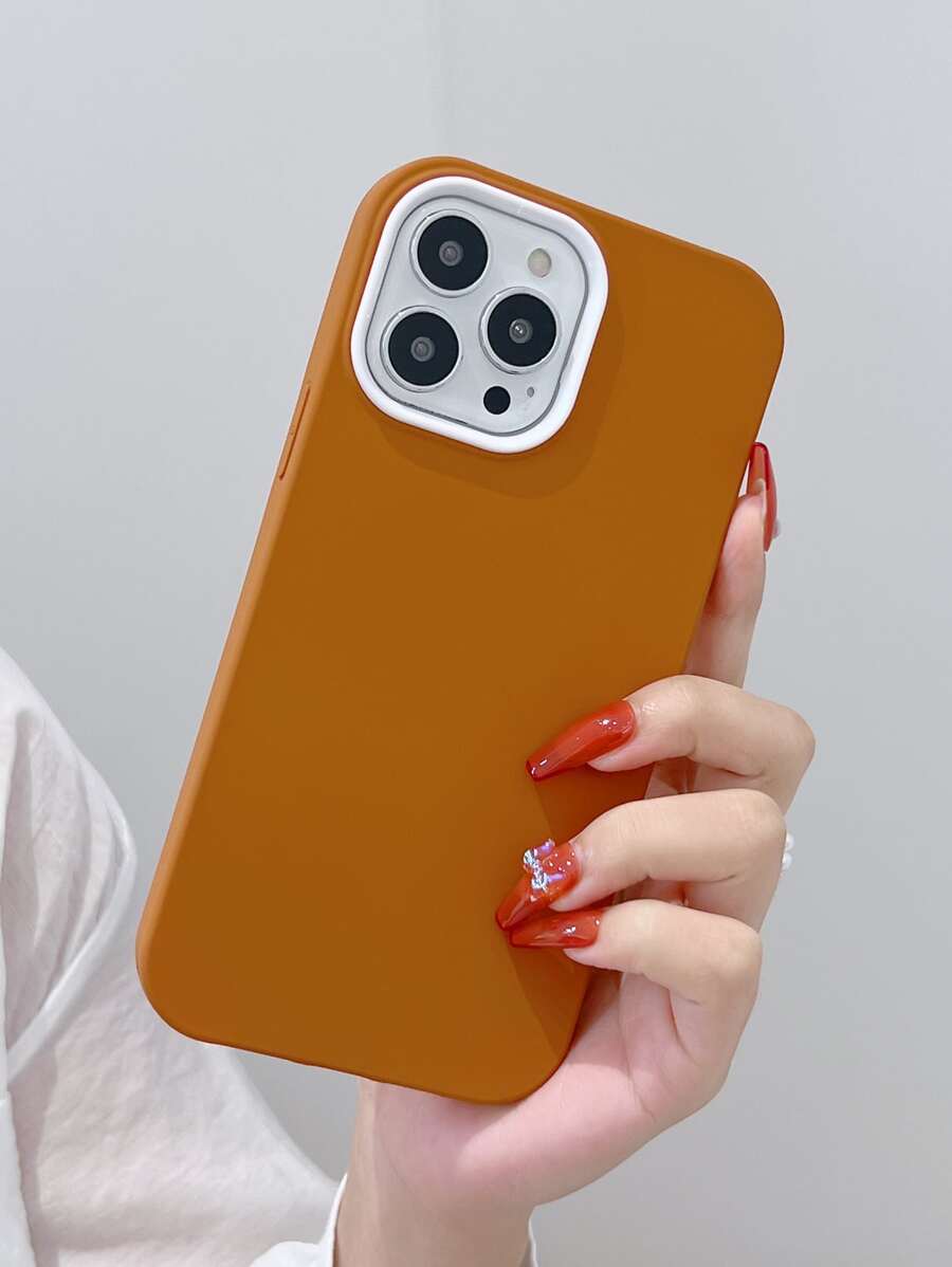 素色手機殼 - 棕色 - 查看 1