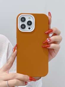 素色手機殼 - 棕色 - 查看 3