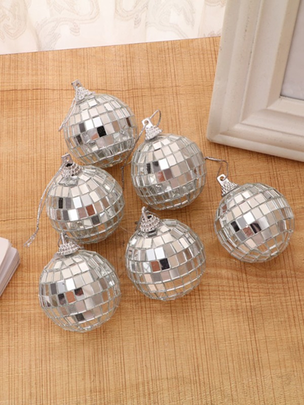 6pcs Minimalist Glass Decorative Ball,Festival Decorative Ball Craft