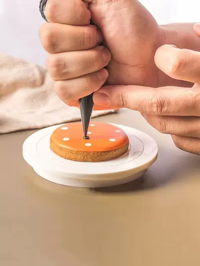 1 Pieza Plato Giratorio Para Decoración De Pasteles Y Postres