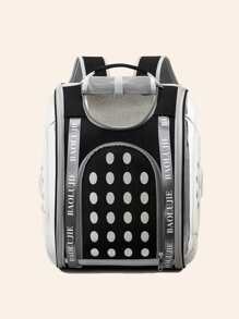 1pc Clear Pet Carrier Bag - Multicolor - View 5