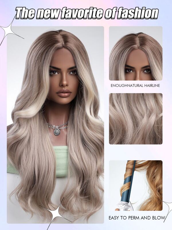 Long Curly Synthetic Wig SHEIN USA