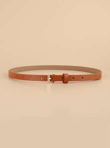 女士流行多用途裝飾腰帶,帶鉚釘和小方扣,插針扣設計