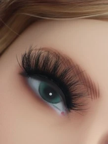 7pairs Cat Eye False Eyelashes Strip Lashes, Lashes, Eyelashes, Fake Lashes - Black - View 3