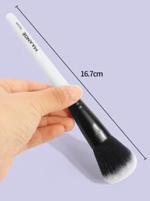 MAANGE Bộ 3 cọ trang điểm chuyên nghiệp, dụng cụ trang điểm với sợi mềm dễ mang theo, cọ phấn, cọ má hồng, cọ tạo khối, cọ du lịch, bộ cọ, bộ cọ trang điểm, bộ cọ trang điểm, bộ trang điểm hoàn chỉnh, bộ cọ trang điểm, bộ trang điểm hoàn chỉnh, bộ cọ, bộ cọ trang điểm, bộ quà tặng trang điểm, bộ - trắng - Xem 4