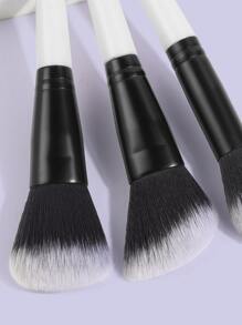 MAANGE Bộ 3 cọ trang điểm chuyên nghiệp, dụng cụ trang điểm với sợi mềm dễ mang theo, cọ phấn, cọ má hồng, cọ tạo khối, cọ du lịch, bộ cọ, bộ cọ trang điểm, bộ cọ trang điểm, bộ trang điểm hoàn chỉnh, bộ cọ trang điểm, bộ trang điểm hoàn chỉnh, bộ cọ, bộ cọ trang điểm, bộ quà tặng trang điểm, bộ - trắng - Xem 5