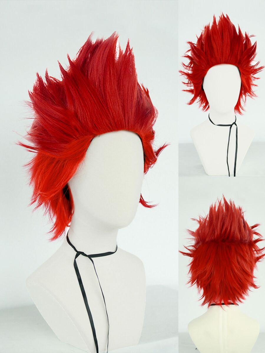 Tóc giả tổng hợp Cosplay ngắn