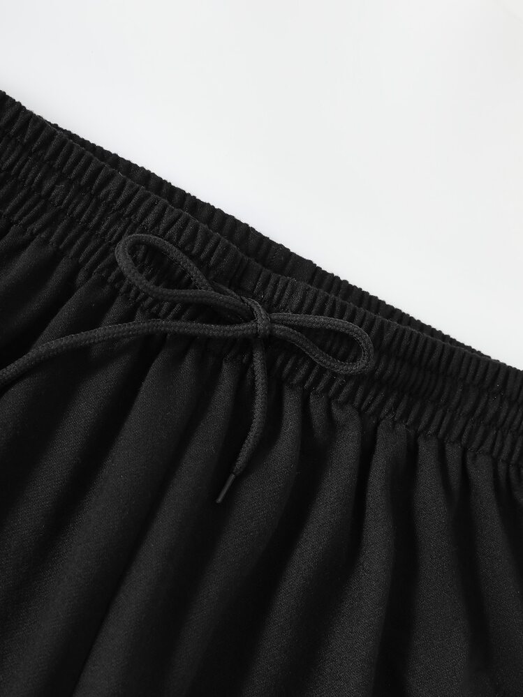 SHEIN Unity ラインストーン スケルトンパターン スウェットパンツ - ブラック - 見る 6