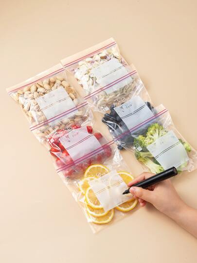 كيس حفظ طعام شفاف 40 قطعة