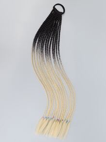 Ombre Long Synthetic Hair Braid - Multicolor - View 1
