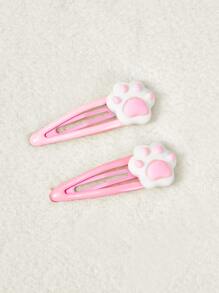 Kawaii Kẹp tóc Đồ họa Giải trí - Hồng - Xem 2